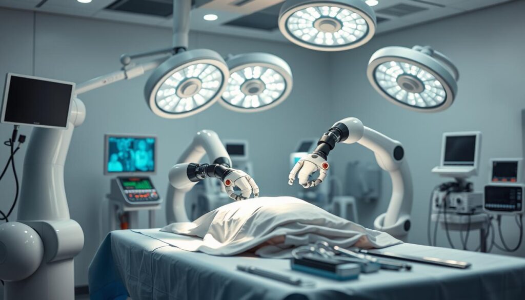 Surgical robots in action